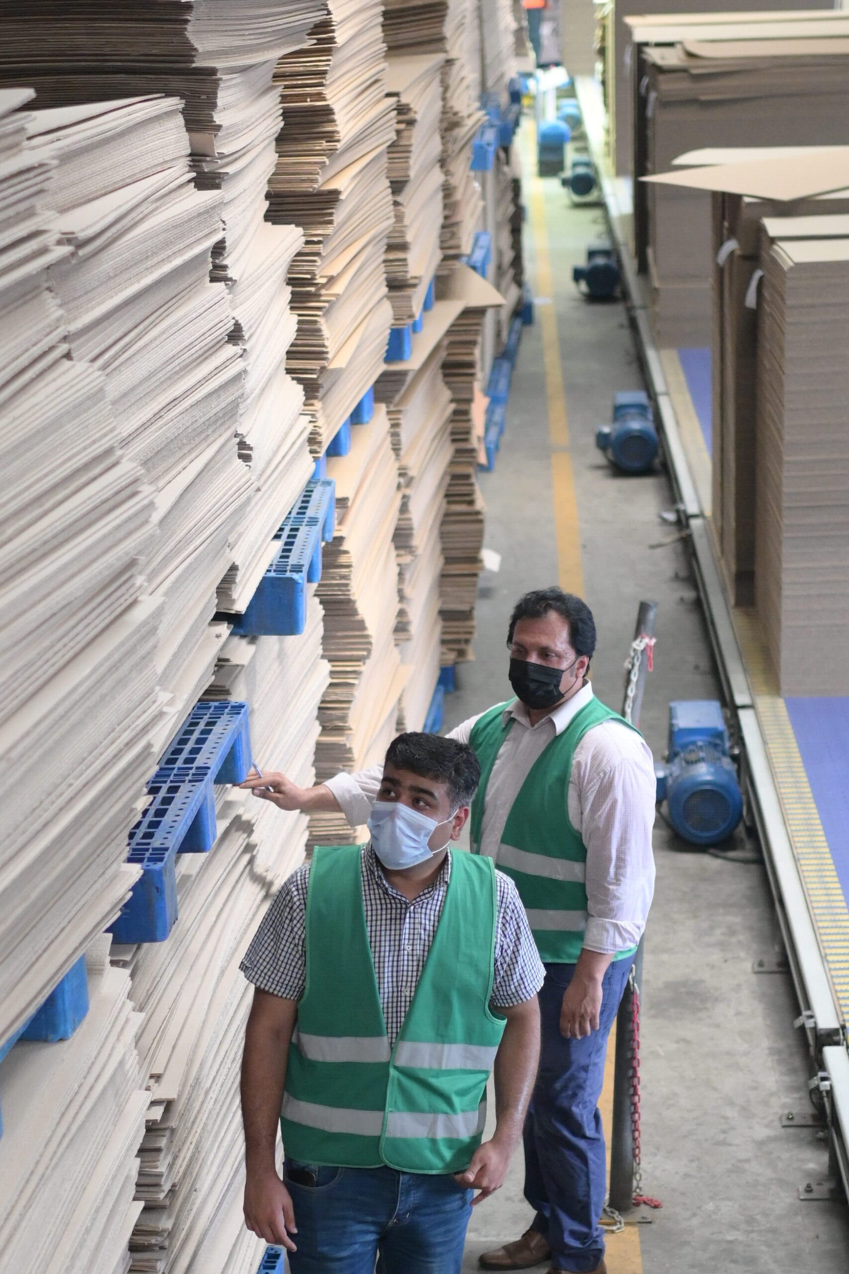 Roshan Packages Limited's Corrugation Warehouse