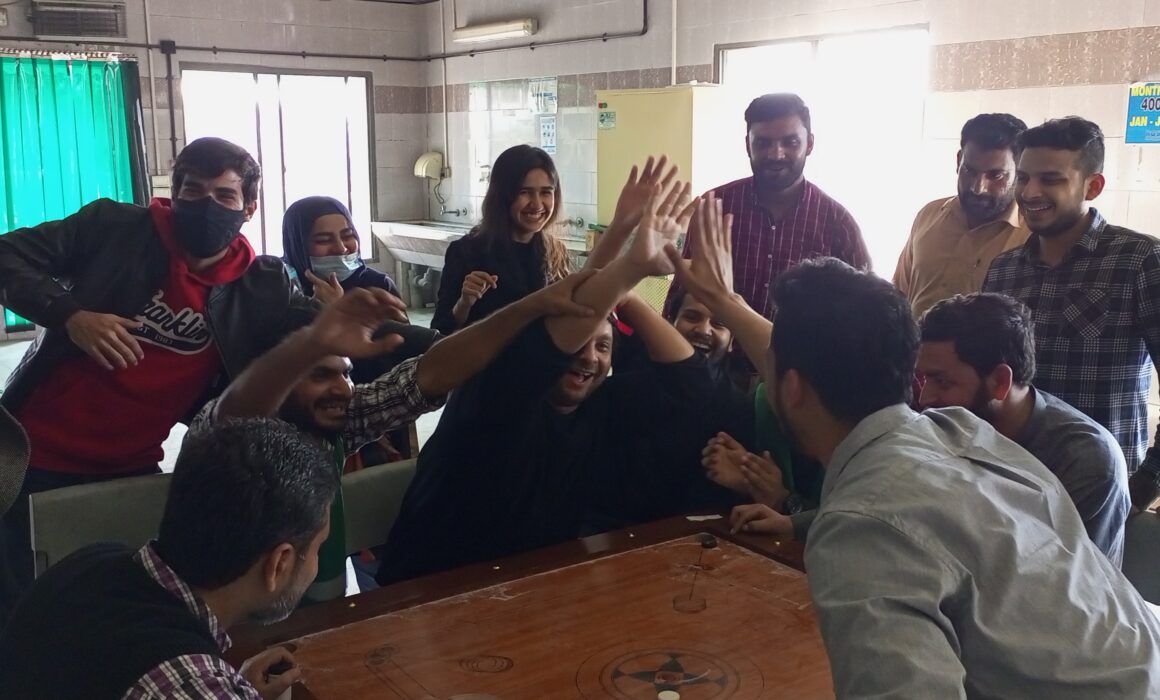 Team Roshan celebrating